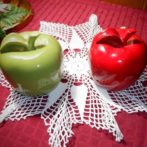 (*) Beautiful Ceramic *** APPLES *** for Display - Picture 2 of 3